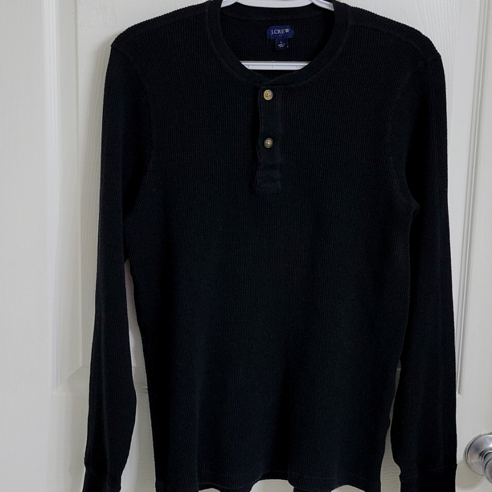 J.CREW Large black thermal